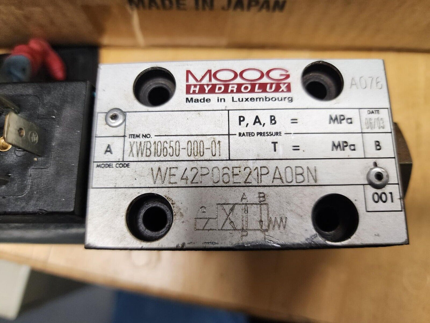 Amada HFB WE42P06E21PA0BN H15832 35030088