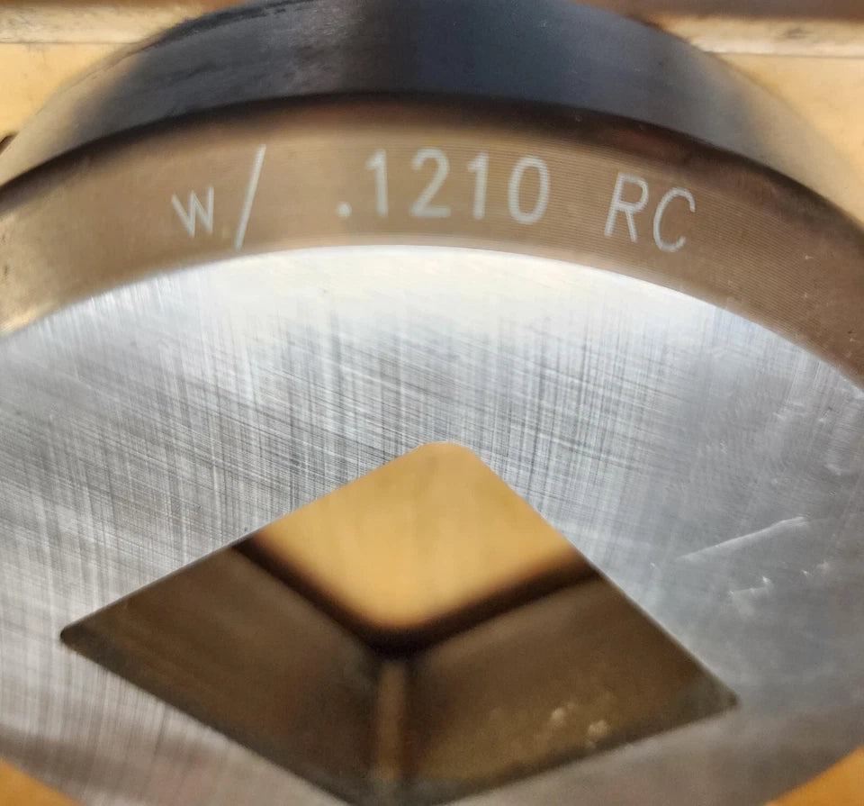 New MATE RECTANGLE DIE 2.000" X 2.125" 3-1/2" .125 RC actual Wilson Amada