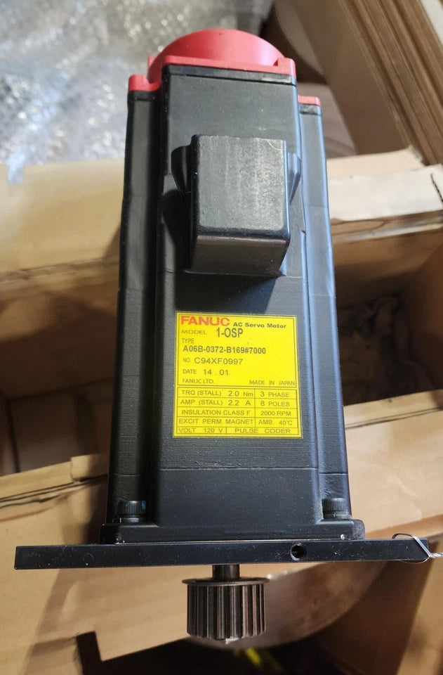 FANUC AC Servo Motor A06B-0372-B169#7000 1-OSP