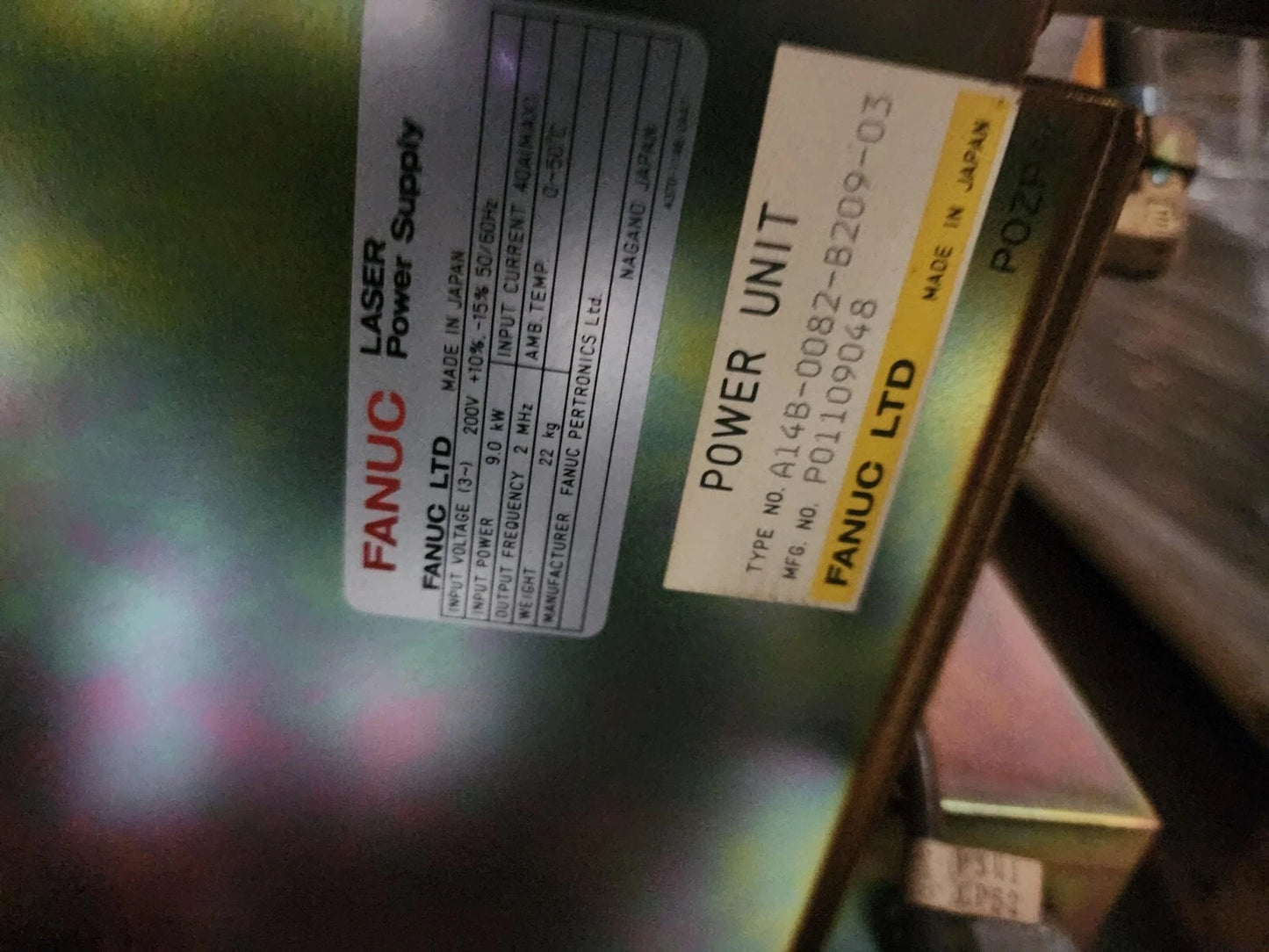 Fanuc A14B-0082-B209-03 Fanuc Power Unit Power supply