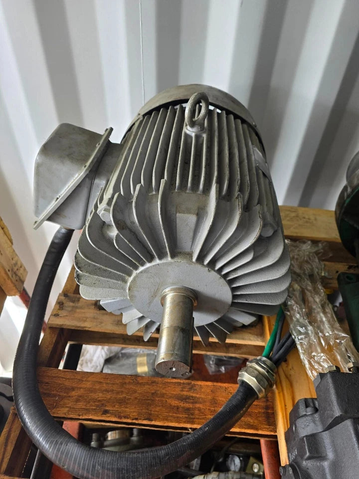 Amada Vipros Hydraulic 3 Phase Motor MLE 8185A 22KW 180M