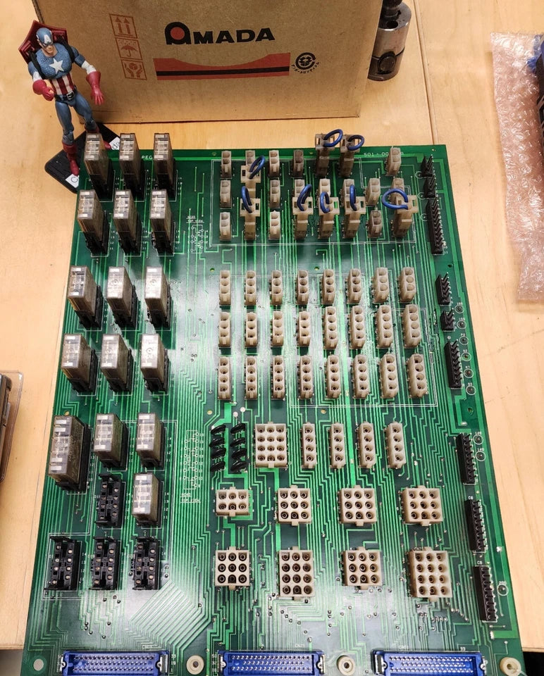 AMADA Pega 244 interface relay board S01-00180A