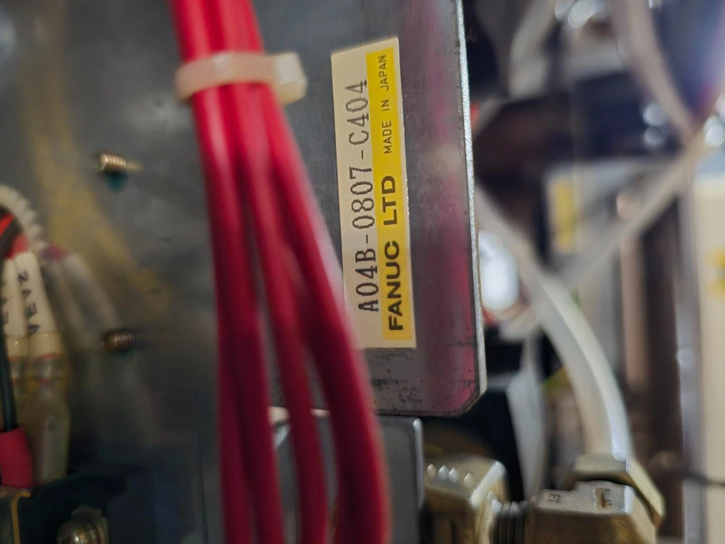 AMADA FANUC A04B-0807-C404 PRESSURE CONTROLLER