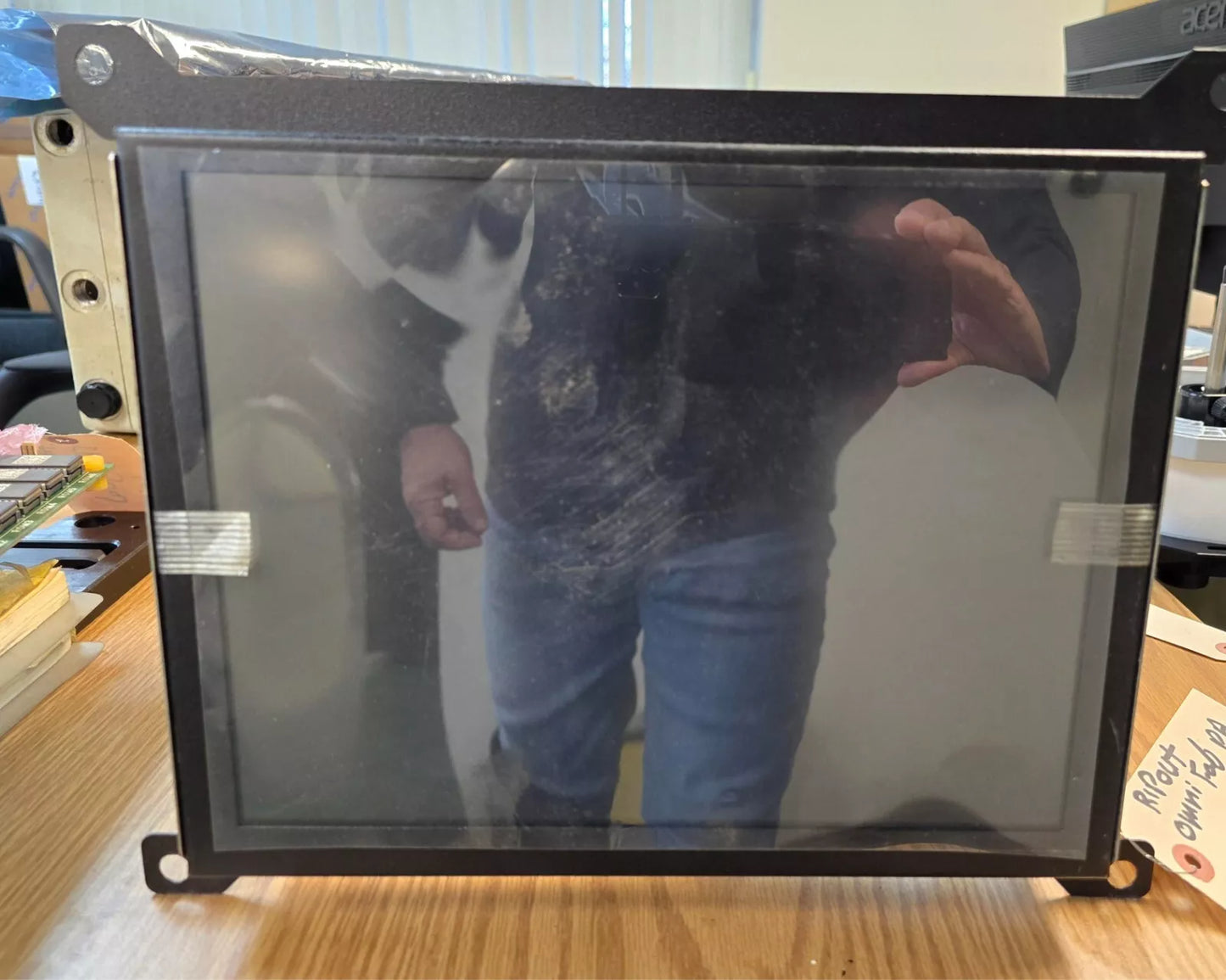 AMADA PEGA COMA VIPROS FANUC MONITOR 74341097 74100018 A61L-0001-0074