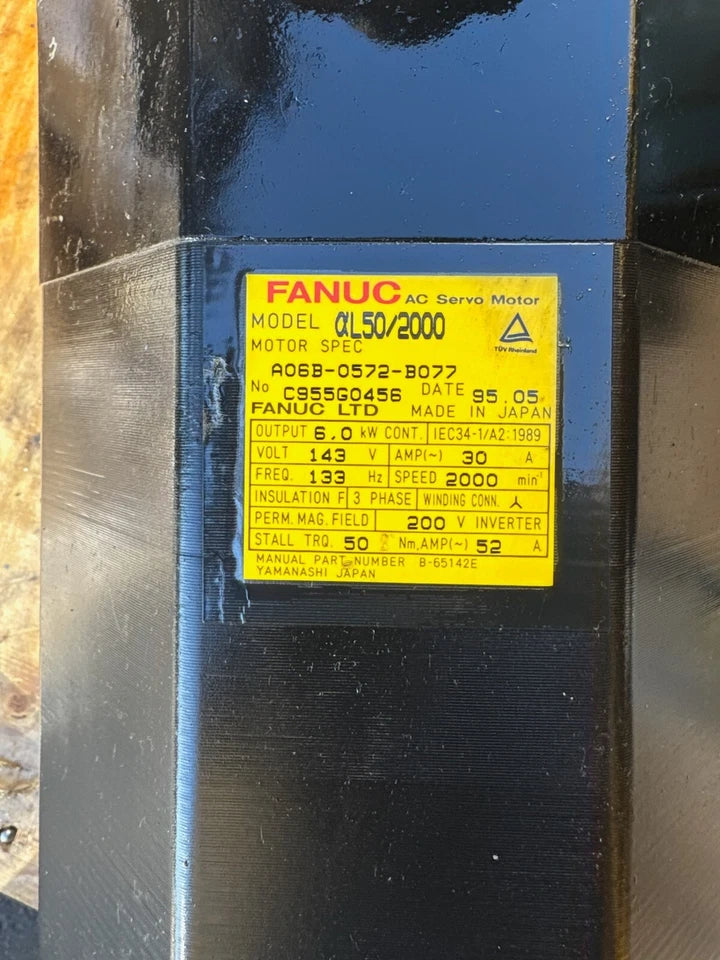 AMADA FANUC Motor A06B-0572-b077