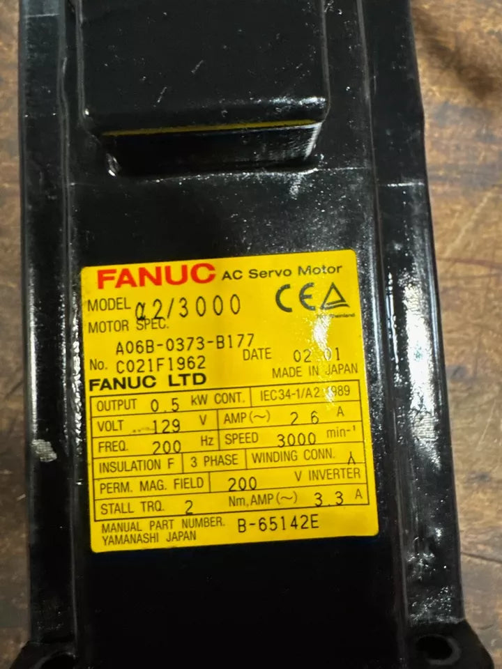 AMADA FANUC Motor A06b-0373-B177