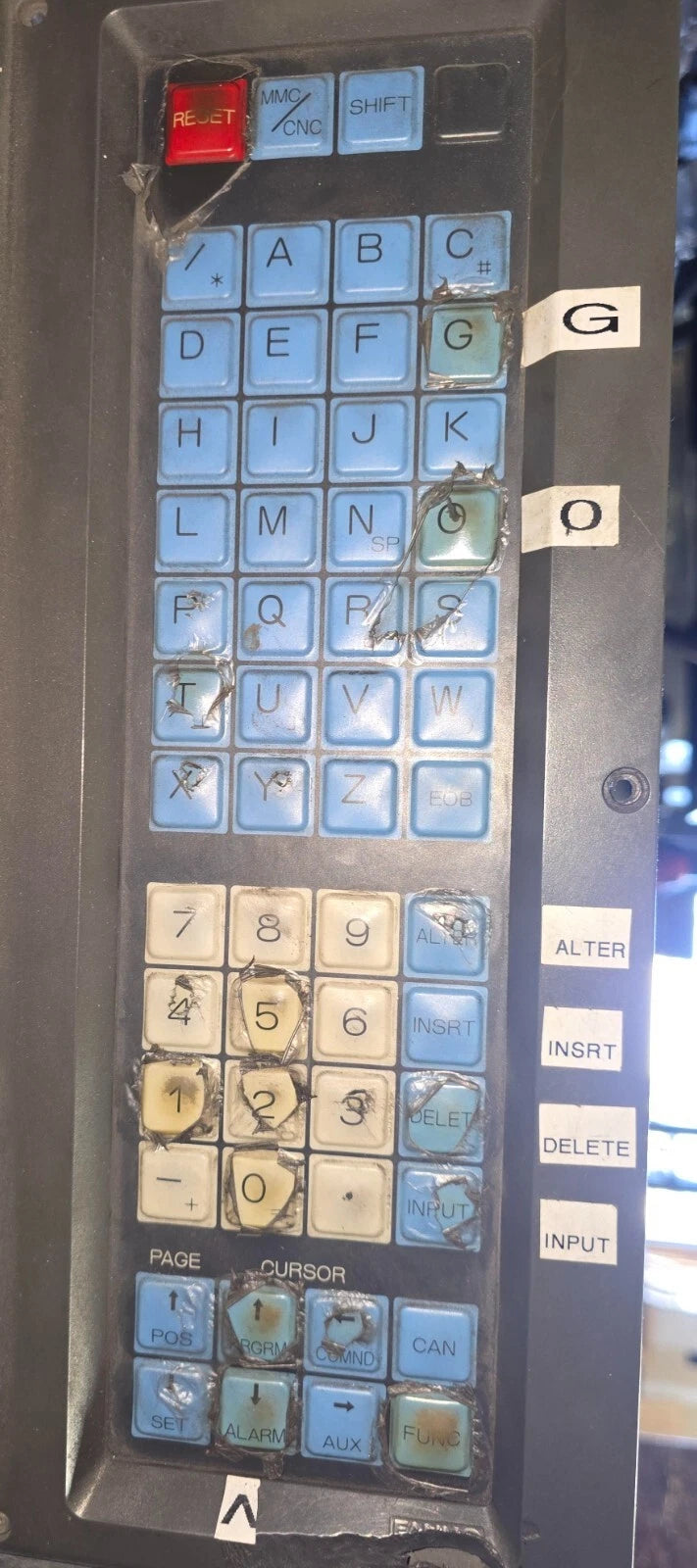 Amada Fanuc 04PC Vipros Pega Coma Key Panel N860-3122-T001