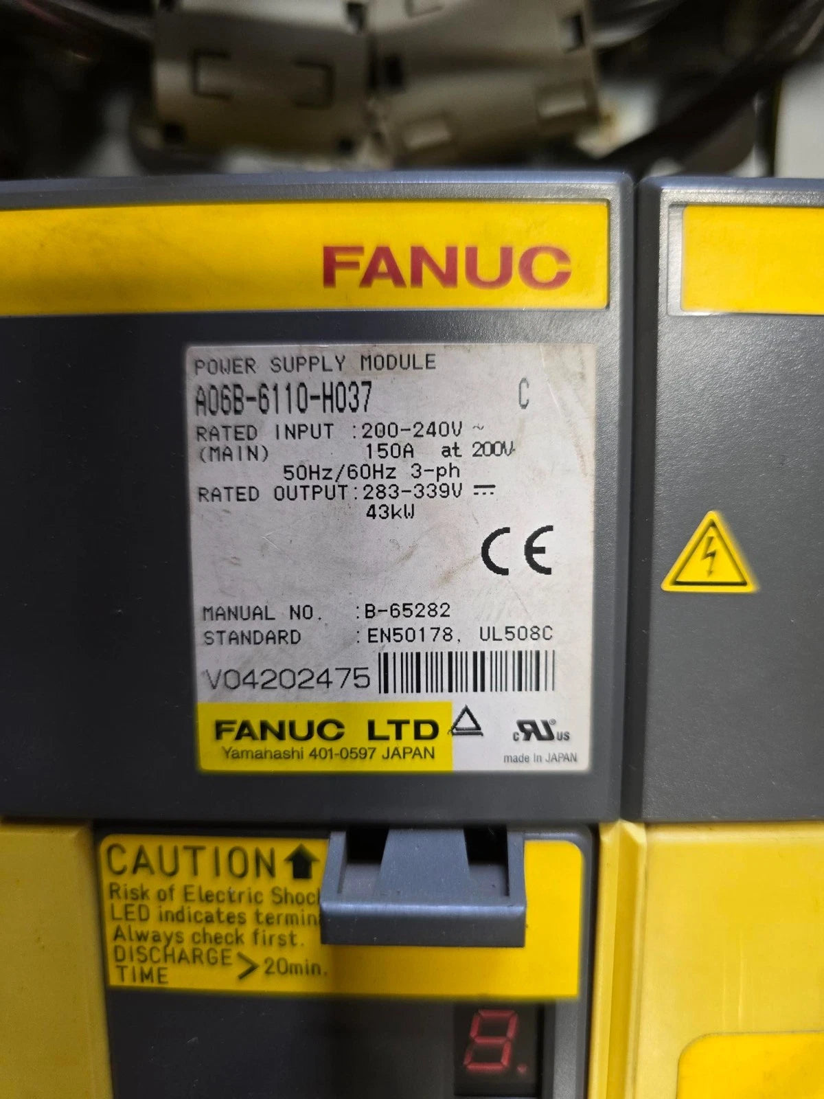Fanuc A06b-6110-H037 Amada Vipros 3