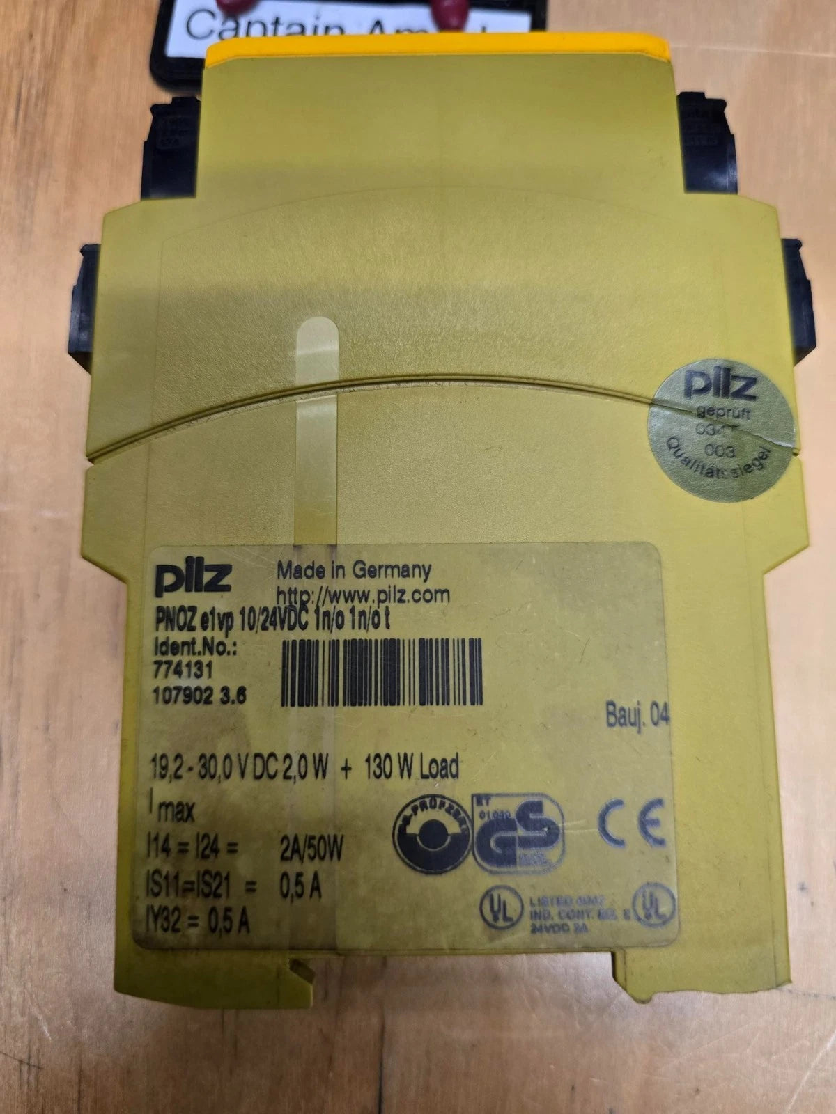 PILZ Safety Relay PN0Z E1VP 774131