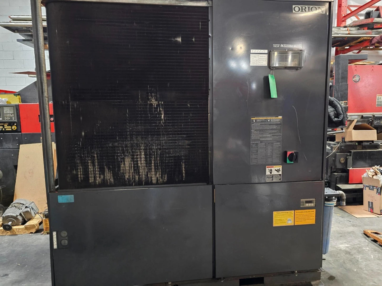 AMADA Laser Orion Chiller RKE15002A-VA-UU3 Dual outlets for linear motors