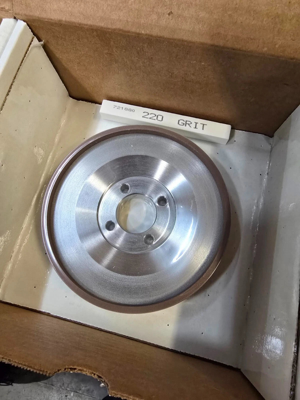 Amada Togu III Grinding Wheel 9520215 CB220TBX3031-.235 99520215 5130604 6A2PH