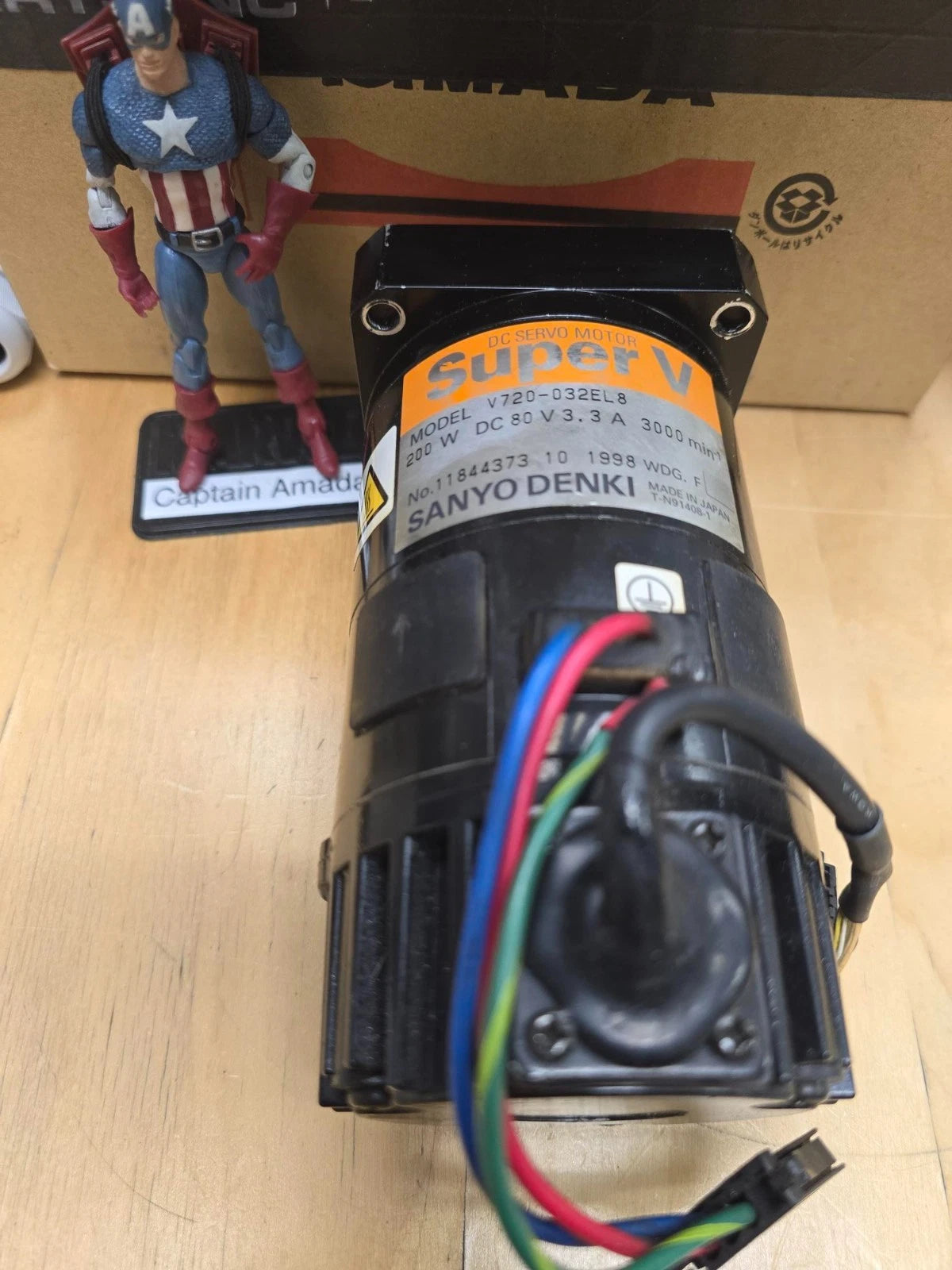 Amada Motor Sanyo Denki Super V V720-032EL8 HFB HFE