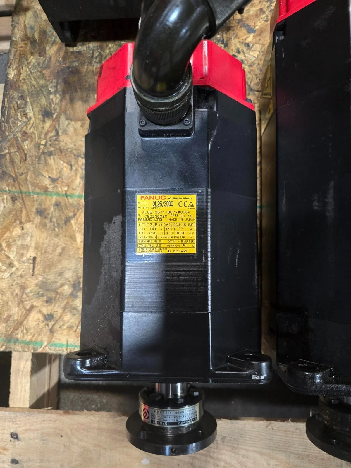 Amada FANUC SERVO MOTOR A06B-0571-B077 #0064 Apelio