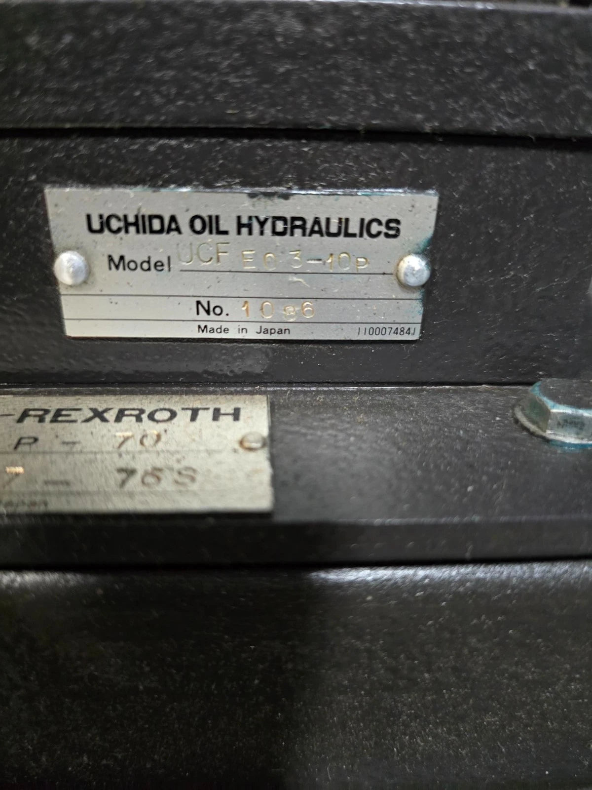 Amada Wet clutch Hydraulic unit Pega Coma GSP 2.2KW motor JAP-70 Uchida GSP2