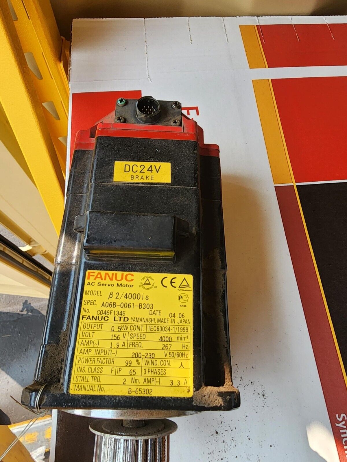 A06B-0061-b303 Fanuc Motor