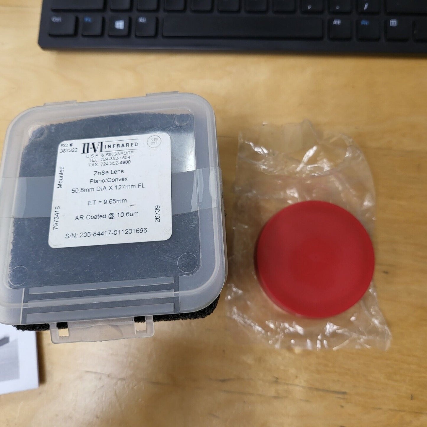 AMADA Laser Lens 5'' 7973418 71710059 II-VI