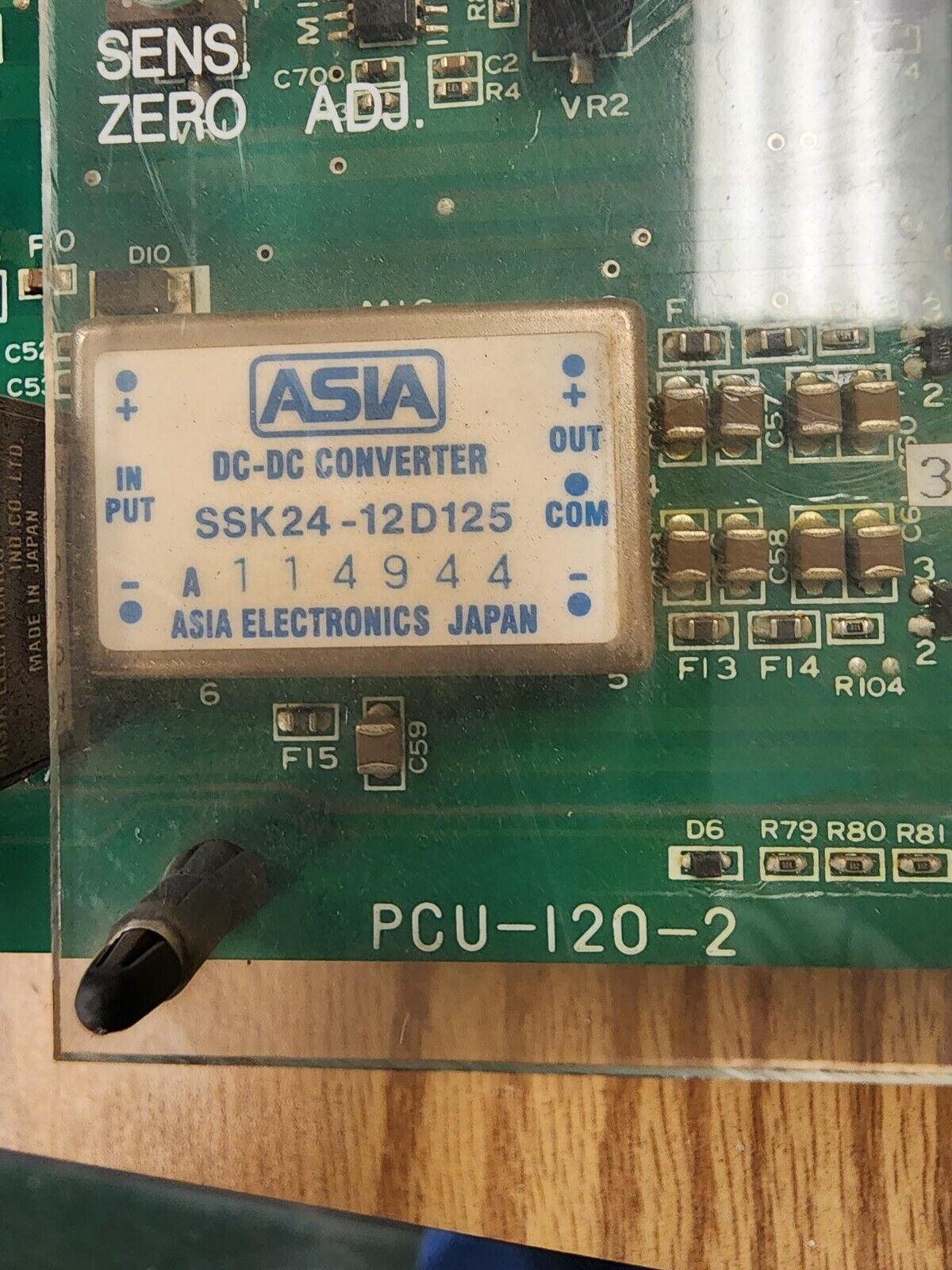 AMADA PCU-120 71359721 7971232 7971102 NC GAS CONTROLLER PCB FO Laser