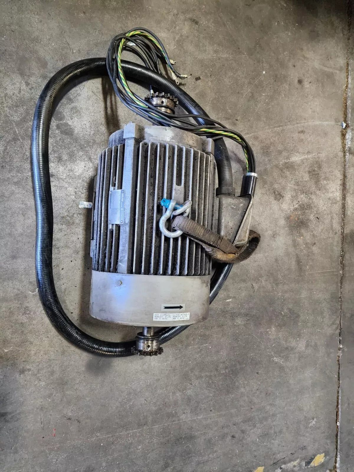 Amada FBD III Hydraulic Motor 36388624 7600117b tfo-kk 11kw 4p