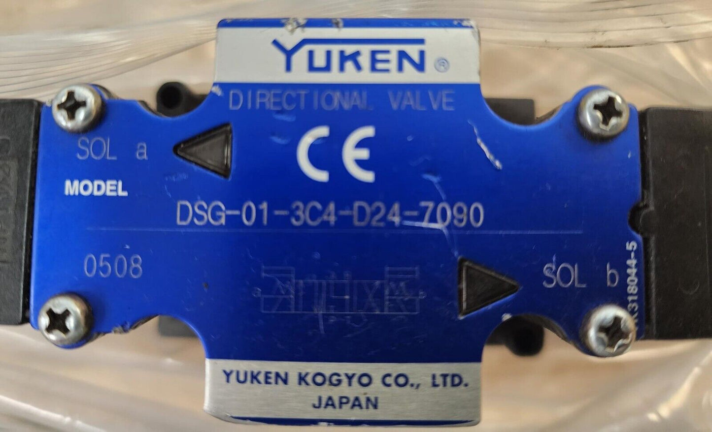 Amada LST YUKEN DSG-01-3C4-D24-7090 OLENOID VALVE