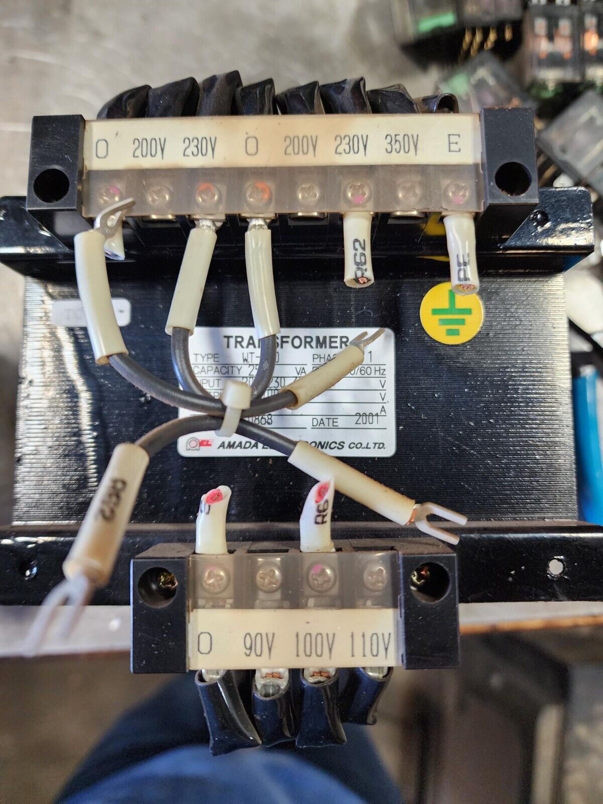 Amada Vipros 04PC 74566772 WT-250 250VA TRANSFORMER