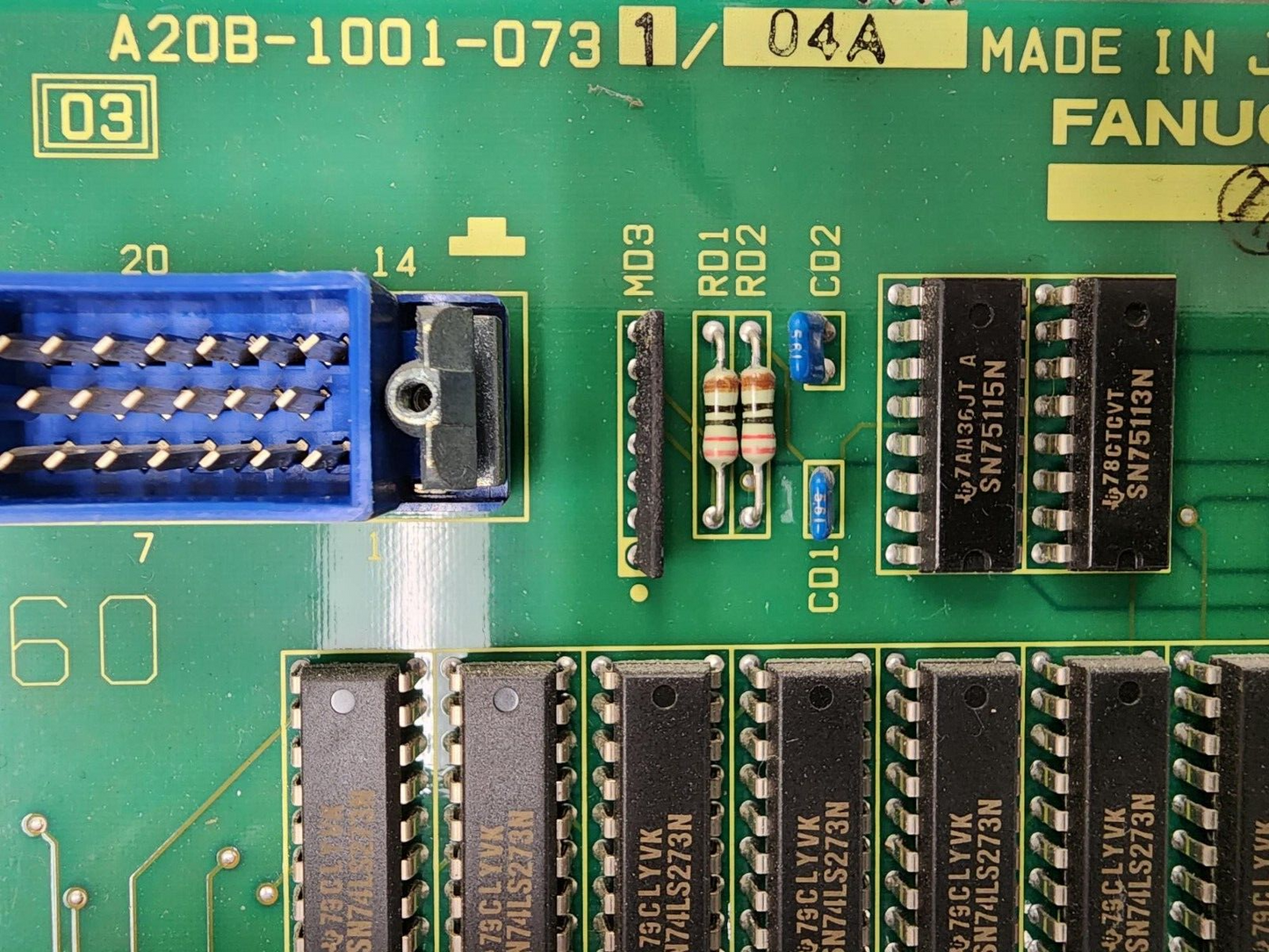 Amada Fanuc 04PC a20b-1001-0731/04a I/O