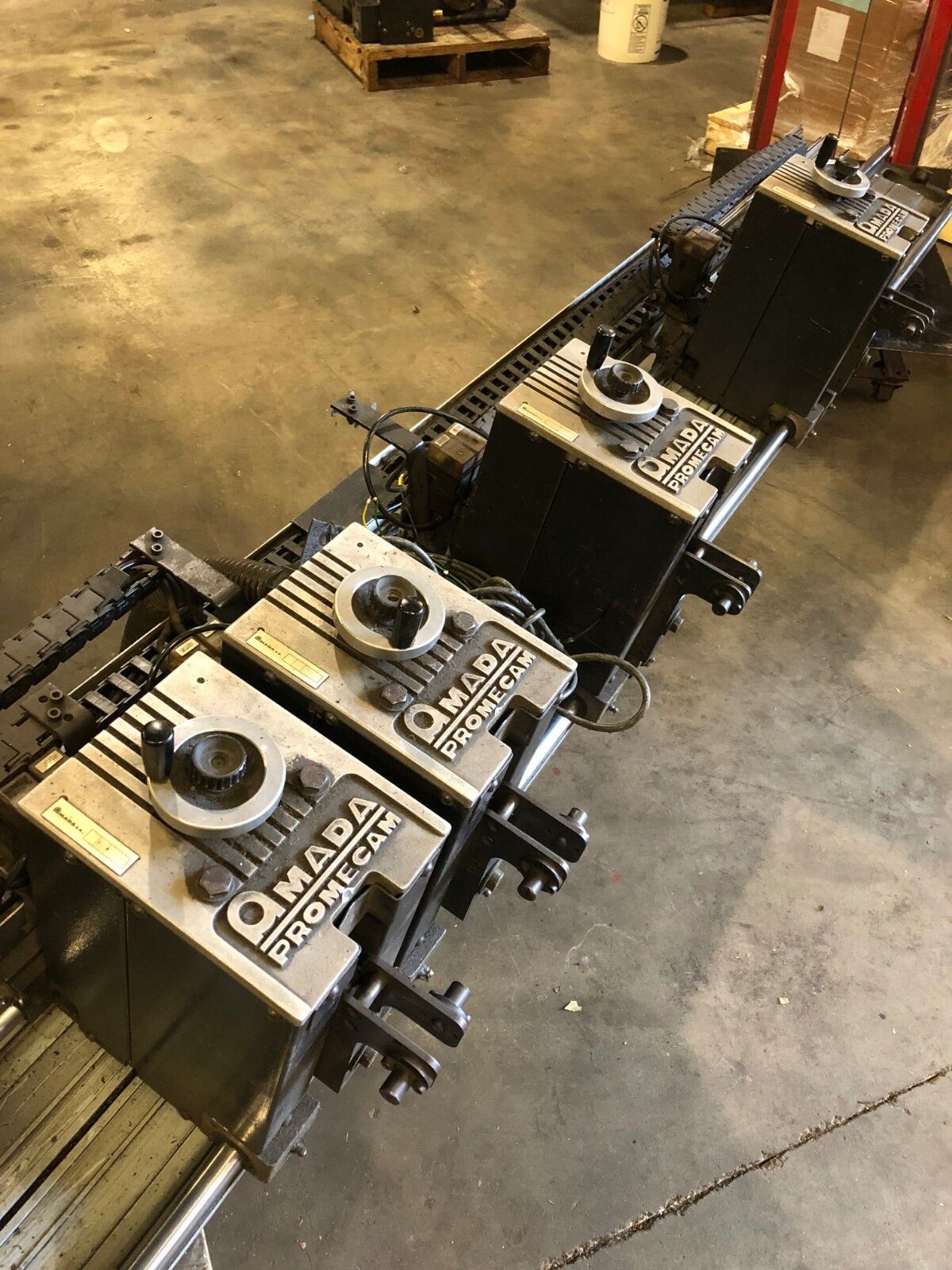 Amada HFB 220 Back Gauge