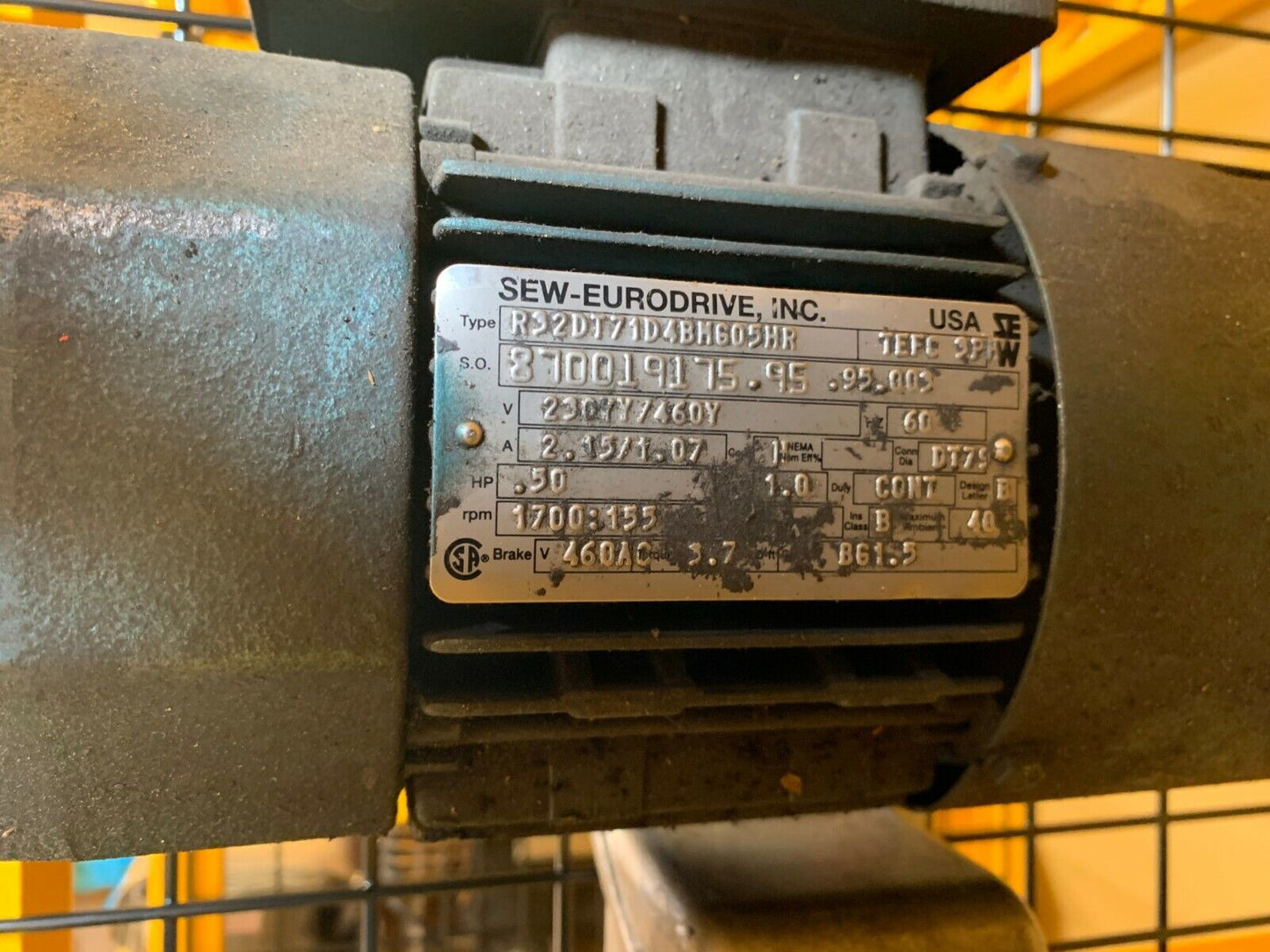 Amada loader motor R32DT71D4BMG05HR