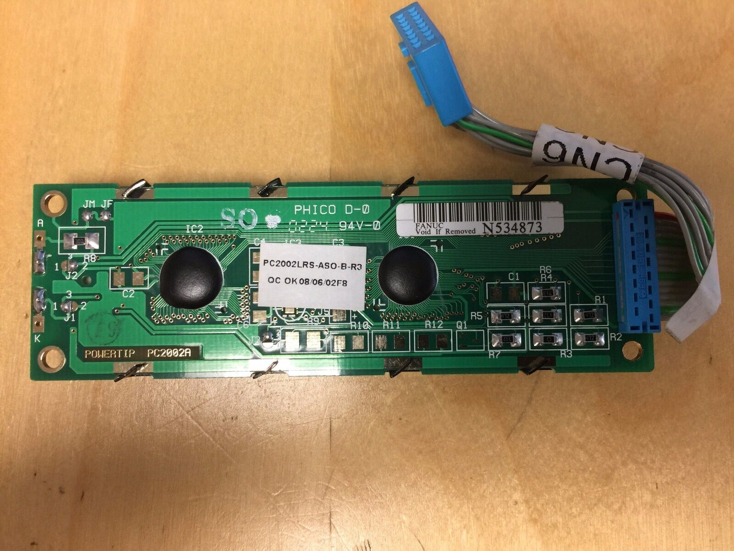 GE Fanuc HANDY FILE LCD PHICO PC2002A