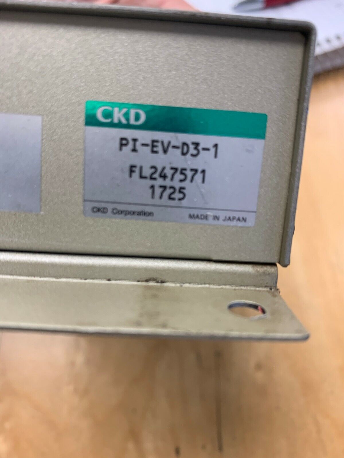 Parect Interface PI-EV-D3-1 Removed from Amada Laser A/O mirror