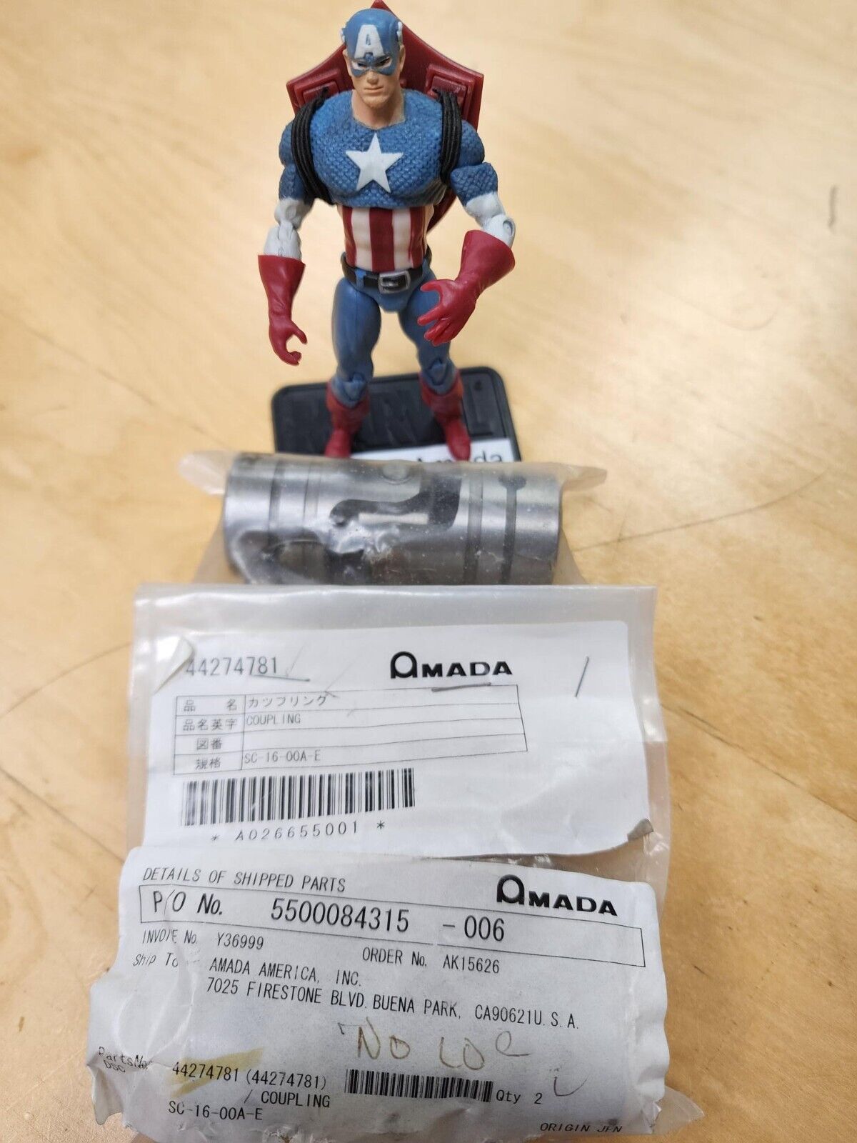 Amada Pega Coma Vela Vipros Auto Index Coupling Universal 44274781 SC-16-00A-E