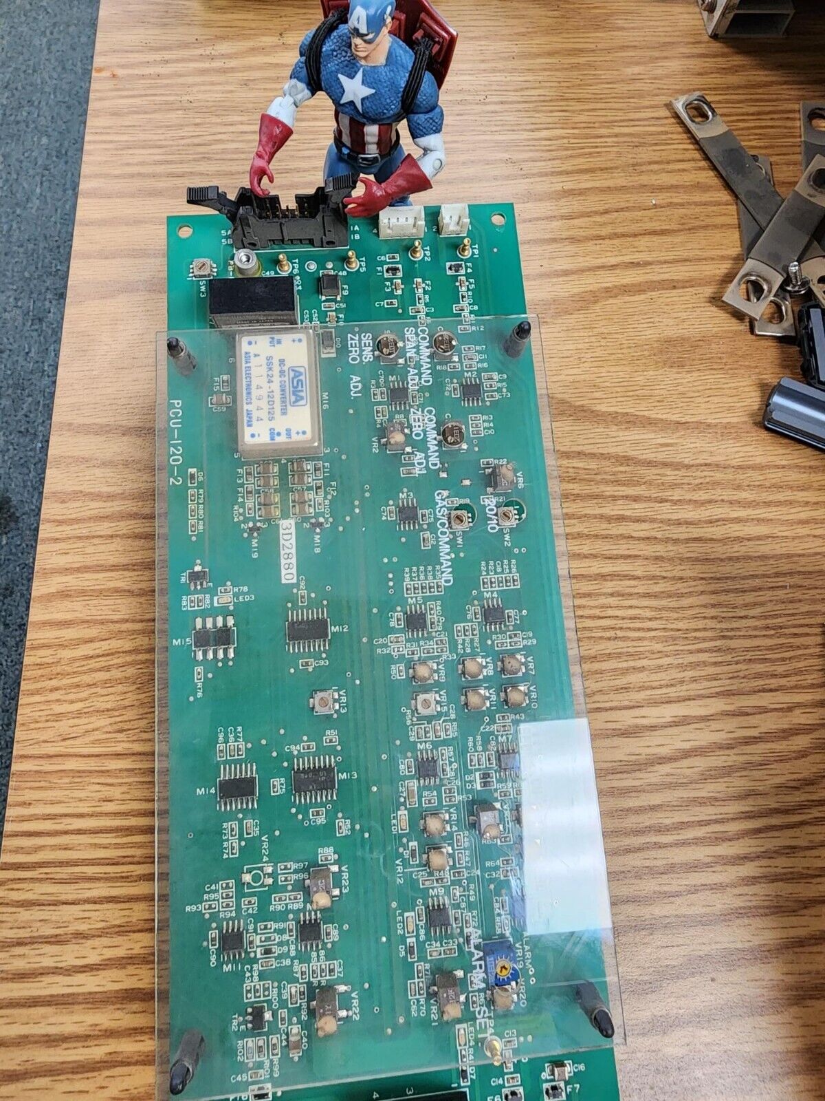 AMADA PCU-120 71359721 7971232 7971102 NC GAS CONTROLLER PCB FO Laser