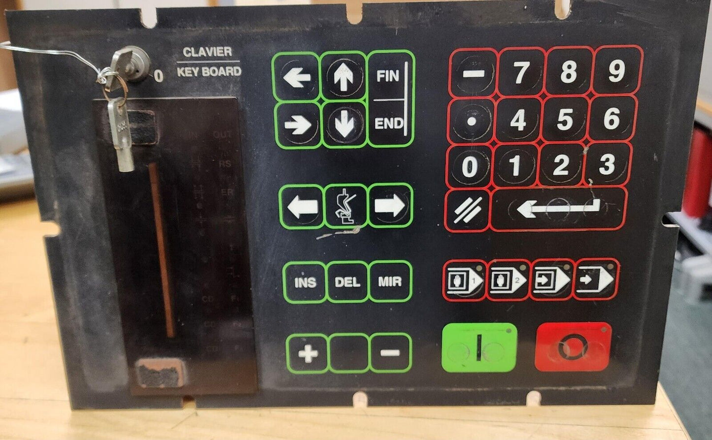 Amada HFB Keyboard 35001012 D10291A