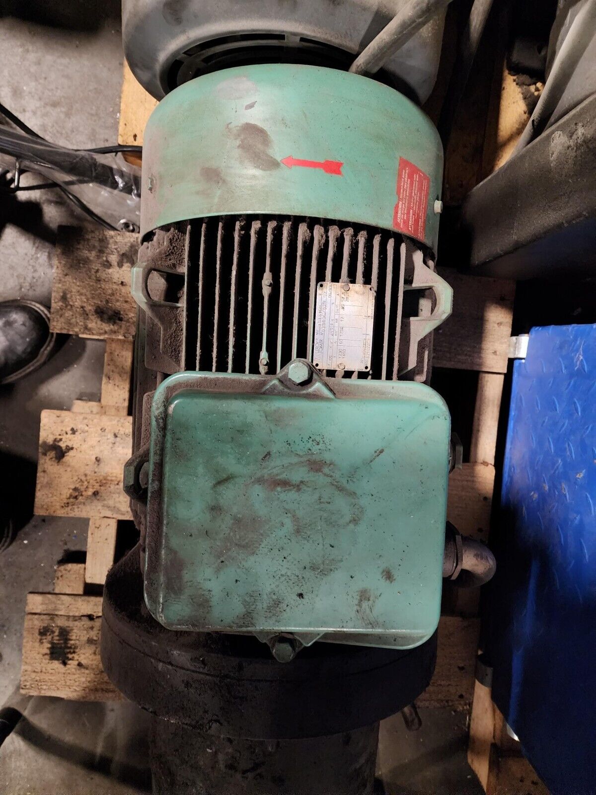 Amada HFB Press Motor LS160L Leroy Somer
