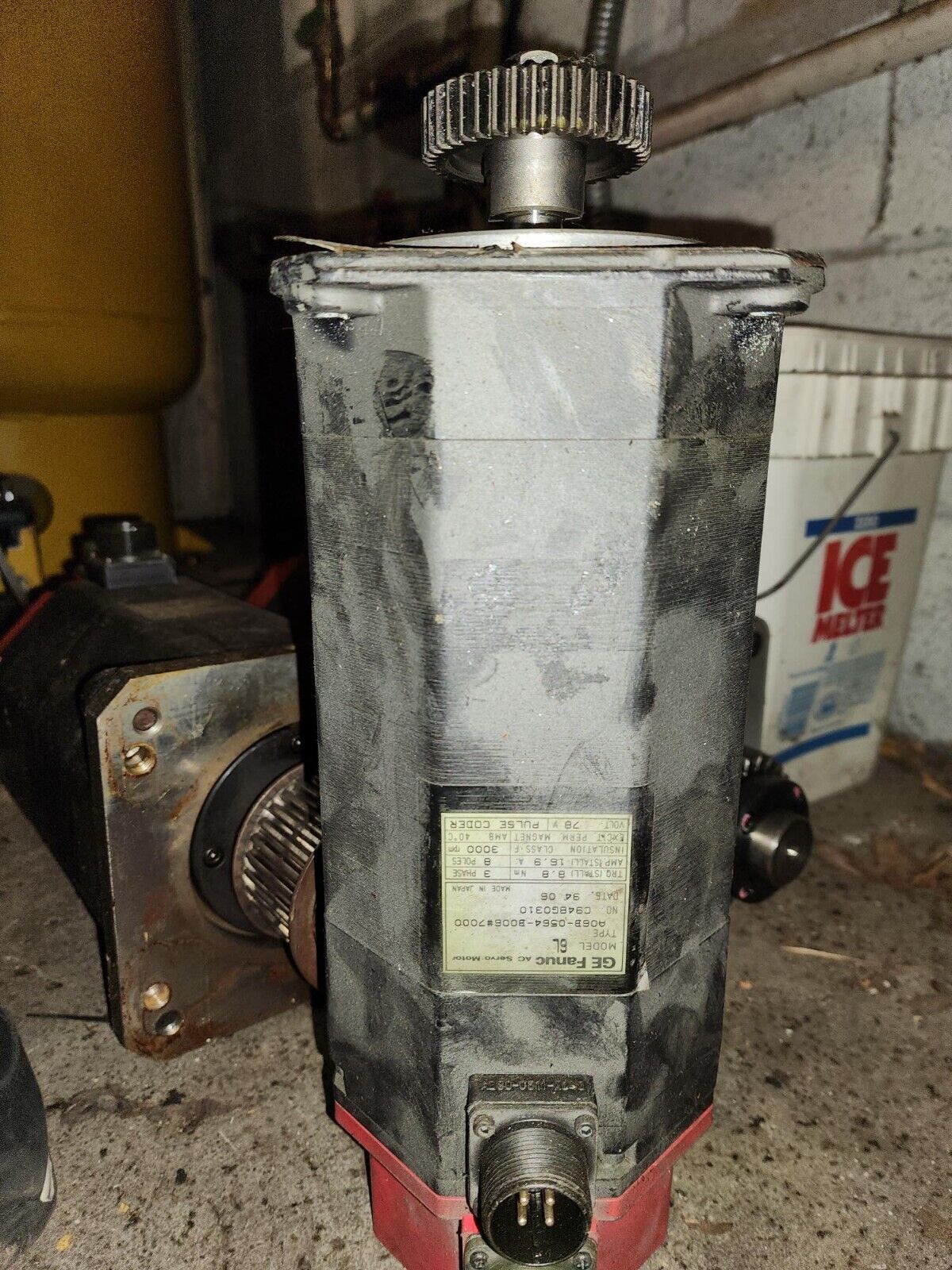 Fanuc A06B-0564-B006 #7000 MODEL 6L AC Servo Motor Amada Vipros