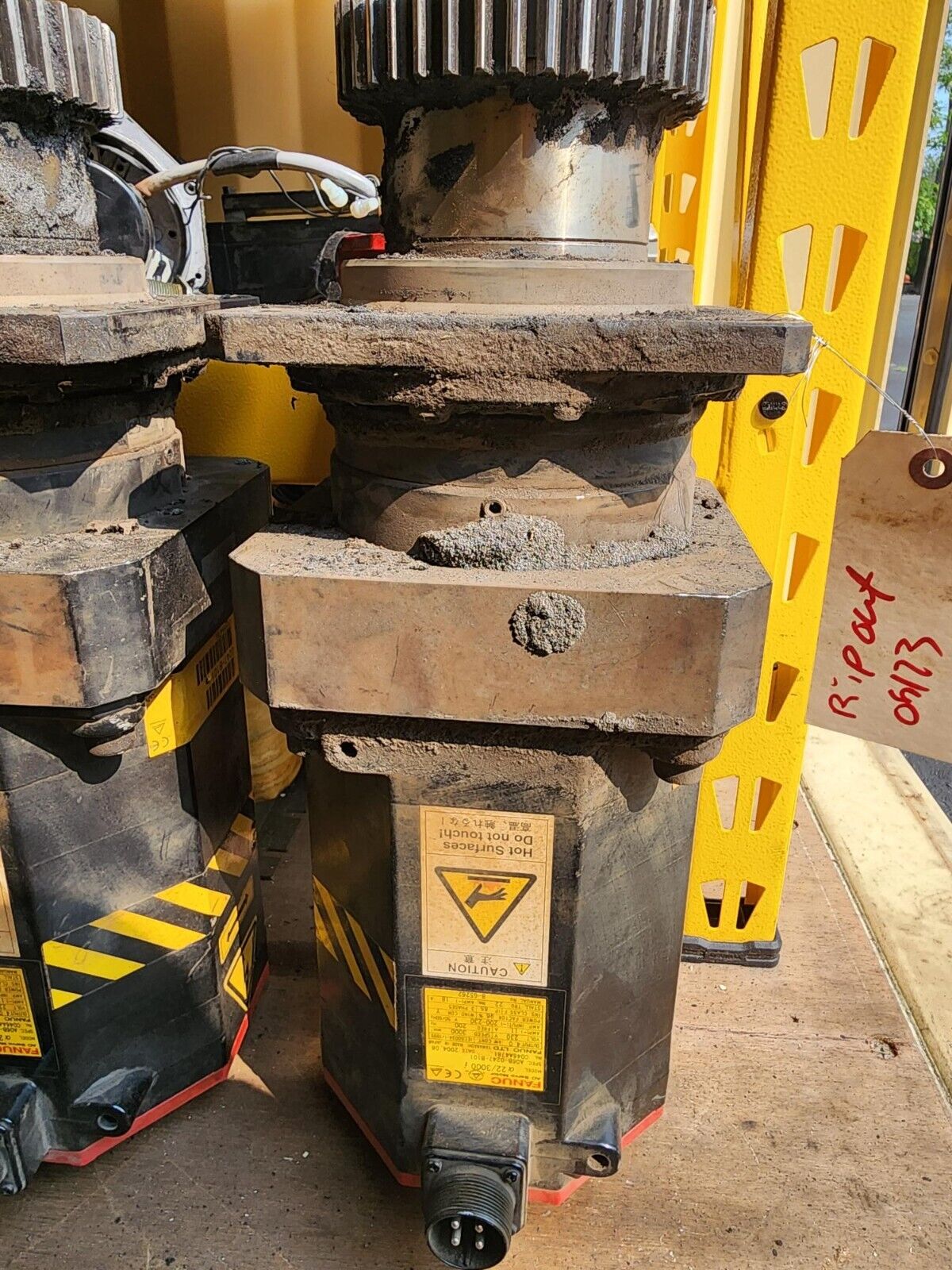 Fanuc A06b-0247-B101 Removed from Amada FO Laser With gear box.