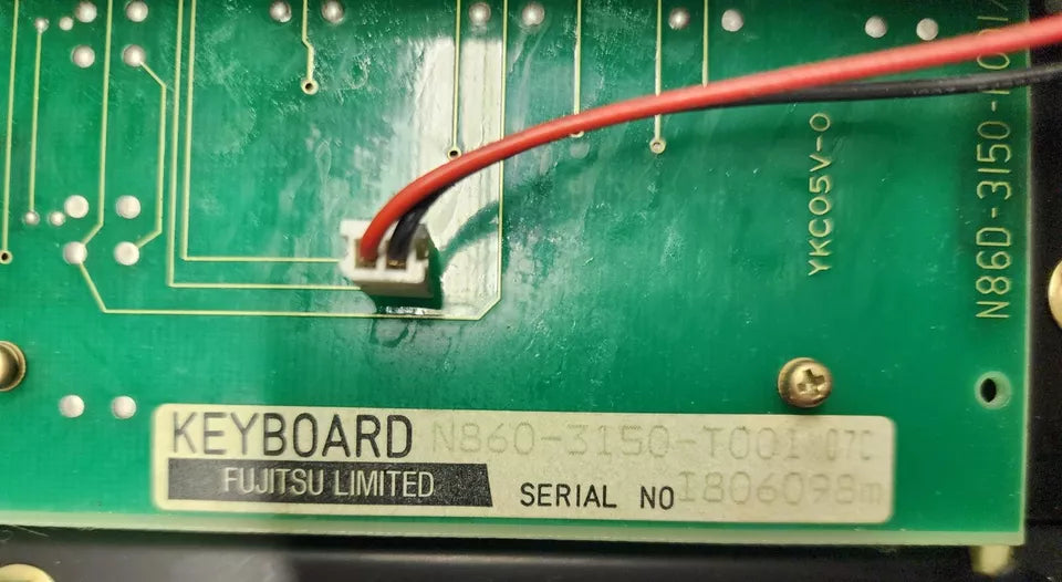 Amada Fanuc 04PC Pega Coma Vela Key Panel N860-3150-T001  A16B-1310-038 0/04B
