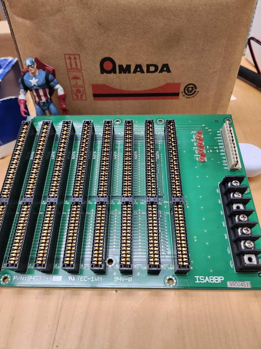 Amada FBD 3 BACK-PLANE-8 SLOT 36387780 PWA550538P04 96387780 E650000123