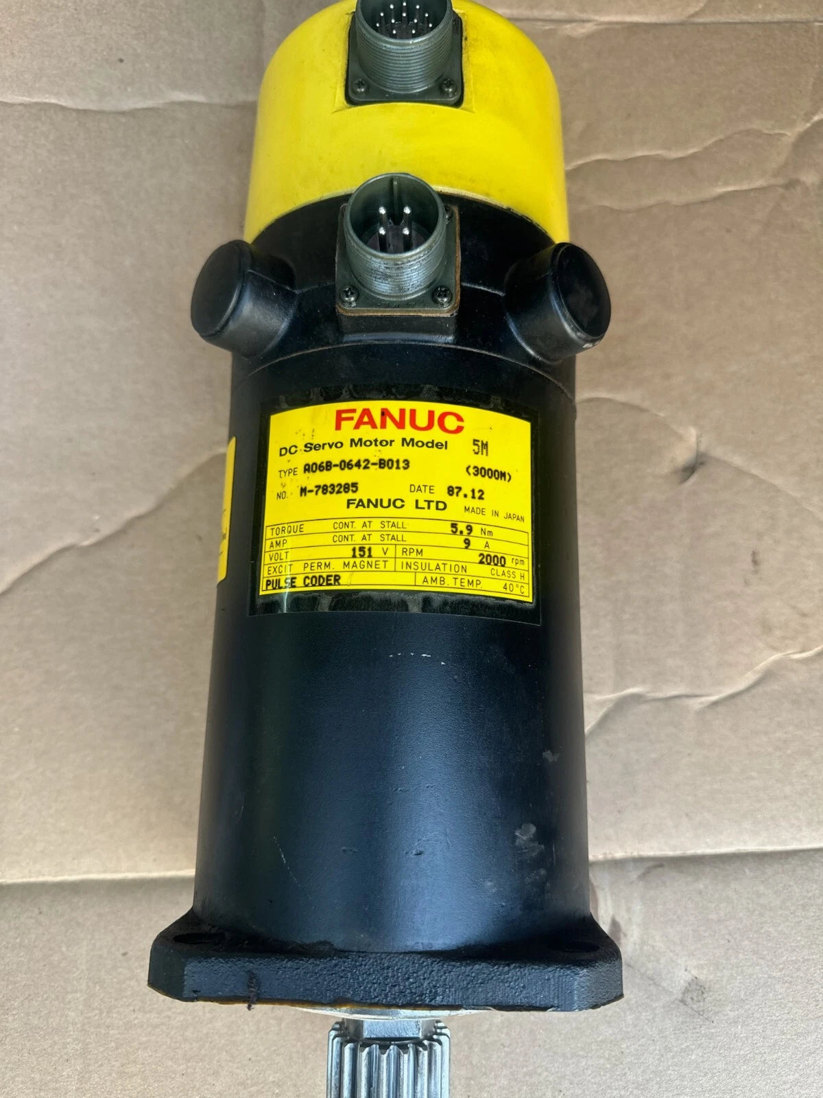 FANUC A06B-0642-B013 Amada Pega 244 5M