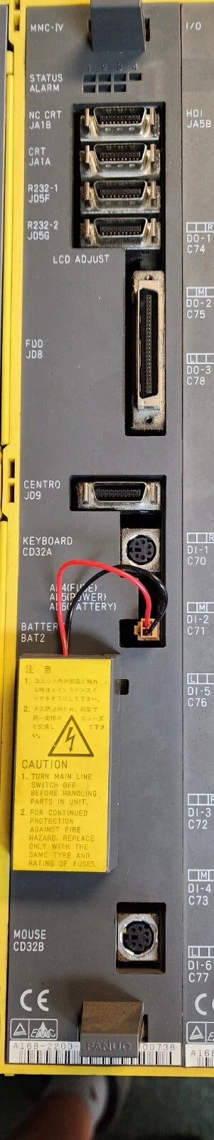 FANUC A16B-2203-0180 Finn Power F5-25FB HDD UNIT A02B-0207-C057 1400MB