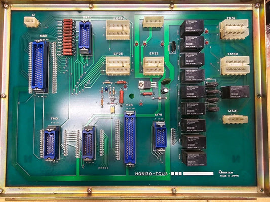 Amada Relay Board Interface H06120-TCU3 TCU