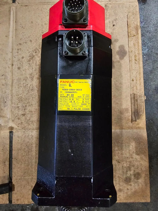 AMADA Fanuc Coma Vipros 6L A06b-0564-B003 AC Motor