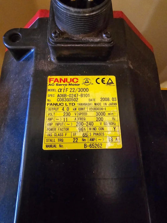 Fanuc A06b-0247-B101 Amada FO Laser Alpha IF 22/3000