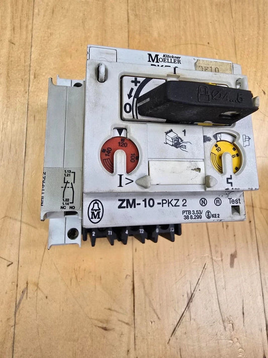 Amada Fanuc Moeller ZM-10-PKZ2 NHI 11-PKZ2 6-10A Thermal 04PC Pega Coma Vipros