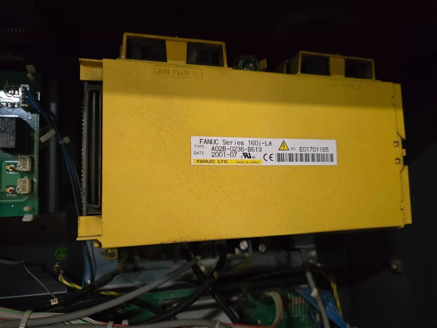 Amada Laser Fanuc 160i control with screen a02b-0236-b613 160i-LA