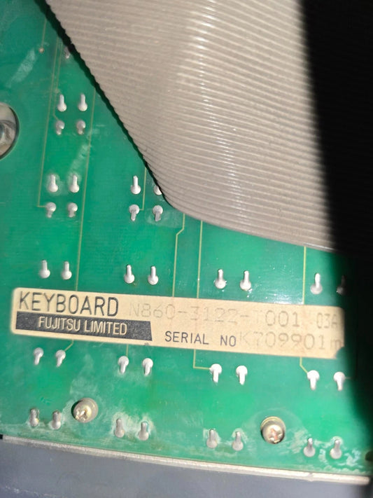 Amada Fanuc 04PC Vipros Pega Coma Key Panel N860-3122-T001
