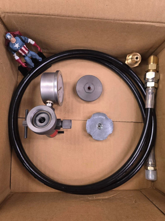 Amada universal accumulator charge kit 74198690 3 adaptors included Pega Vipros