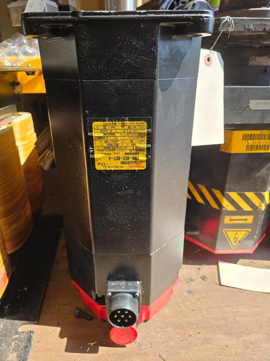 AMADA  FANUC Motor A06B-0572-b077 -R Rebuilt in 2015