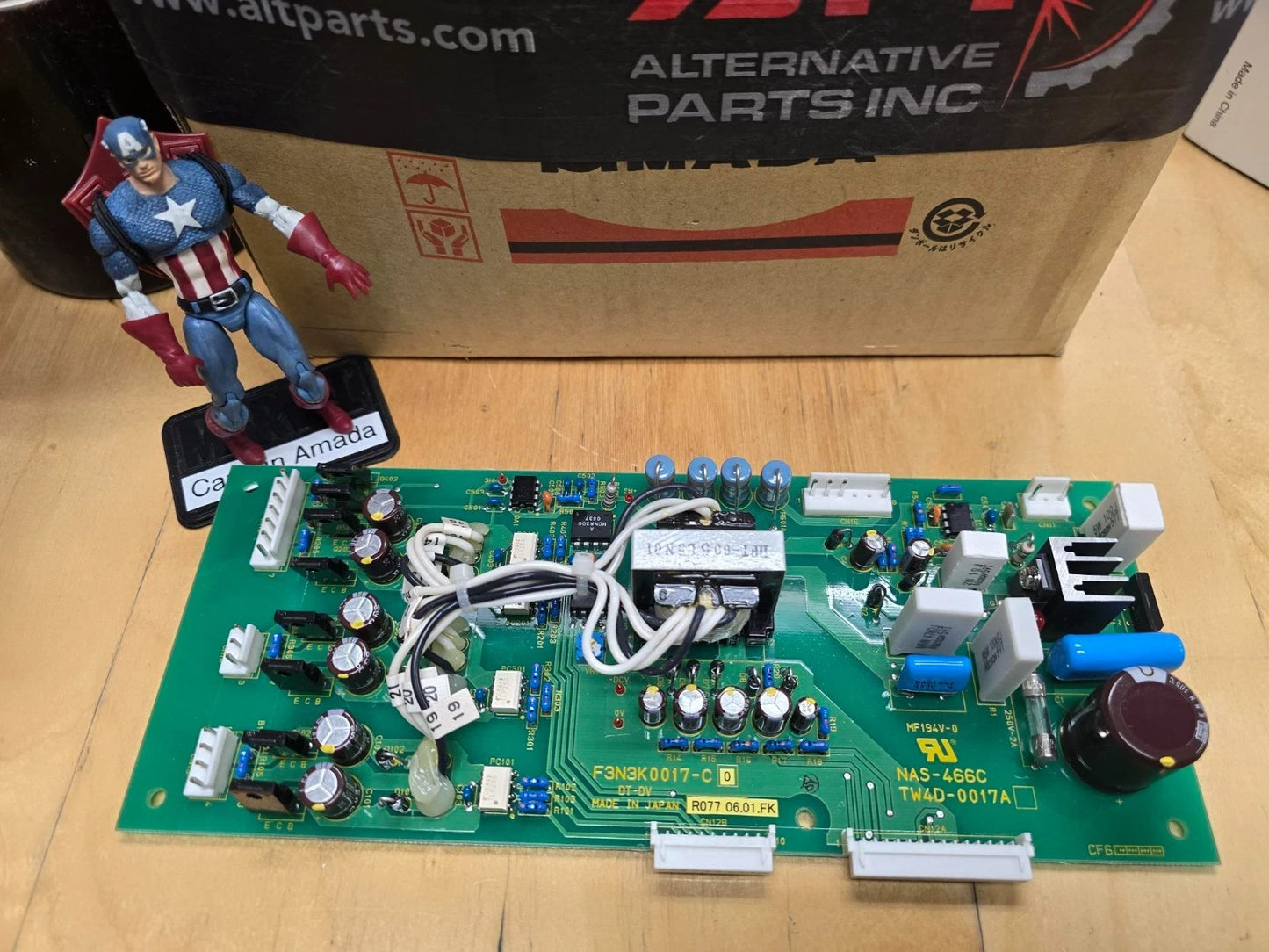 Amada Spot Welder ID40 Board NAS-466C TWD-0017A F3N3K0017-C
