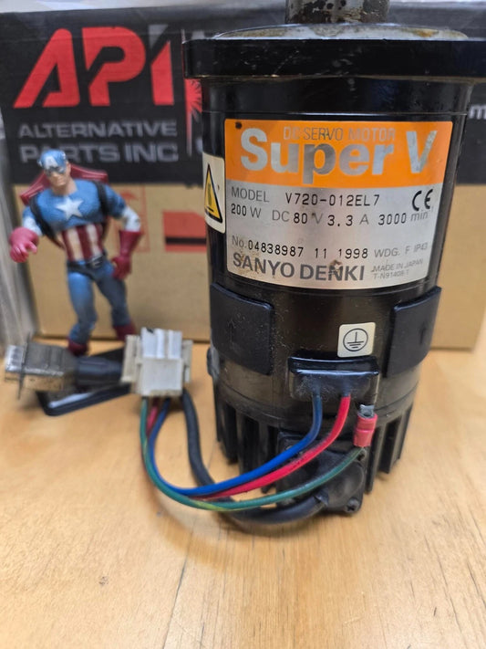 Amada Motor Sanyo Denki V720-012EL7 HFB HFE