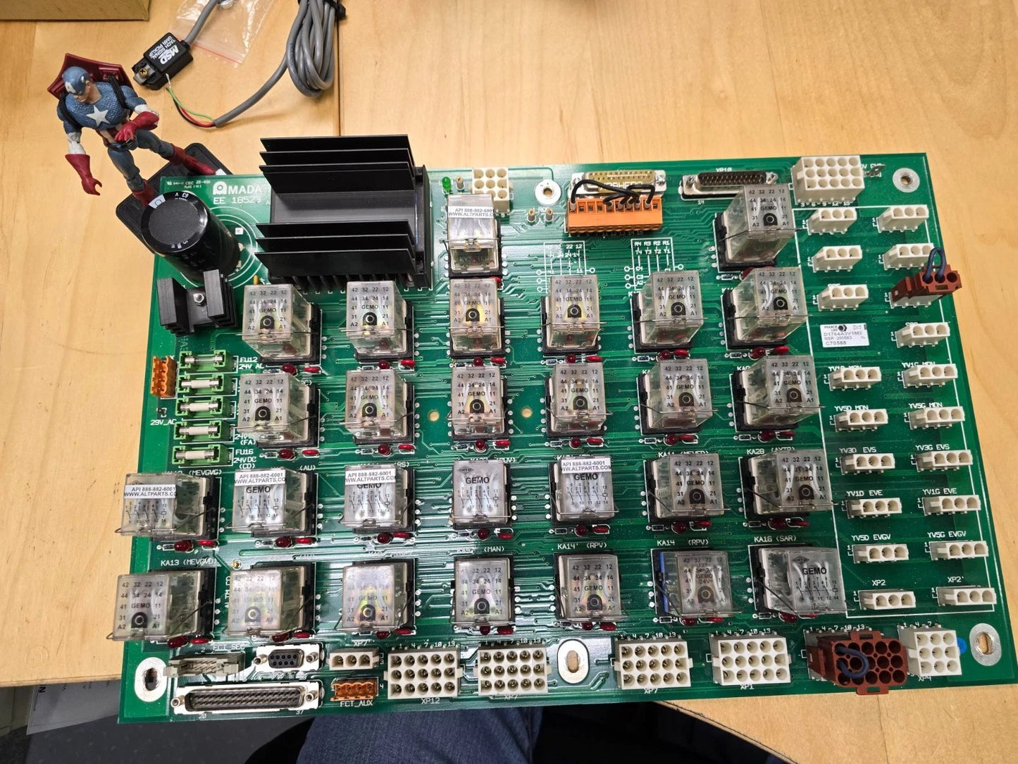 Amada HFB Relay Board EE18523 C70588